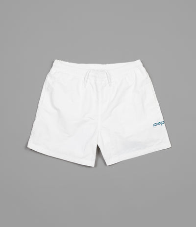 Pop Trading Company x Wayward Snowy Swim Shorts - White