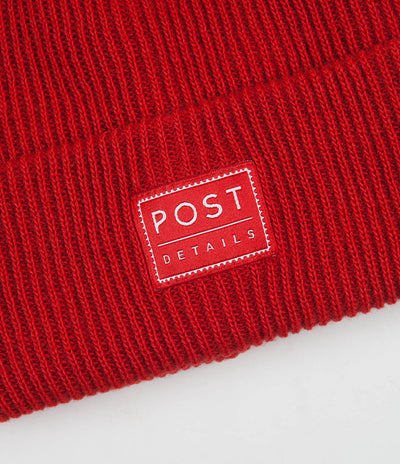 Post Details ABC Classic Beanie - Scarlet Red