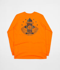 Post Details Camo Hydrant Long Sleeve T-Shirt - Orange