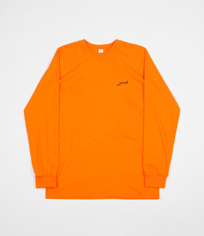 Post Details Camo Hydrant Long Sleeve T-Shirt - Orange