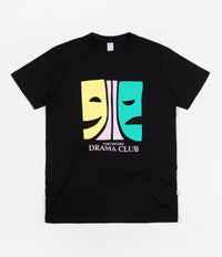 Post Details Drama Club Faces T-Shirt - Black