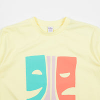 Post Details Drama Club Faces T-Shirt - Yellow thumbnail