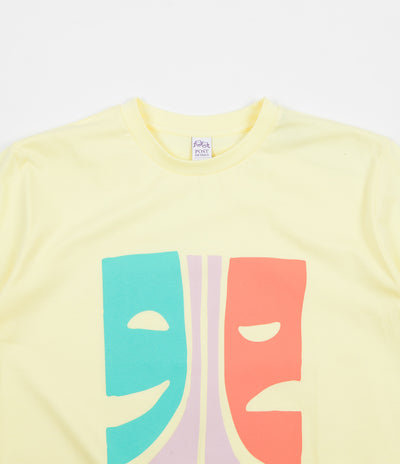 Post Details Drama Club Faces T-Shirt - Yellow