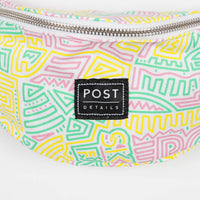 Post Details Skate Face Hip Bag - Multicolour thumbnail