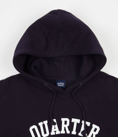 Quartersnacks Classic Arch Hoodie - Navy