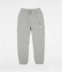 Quartersnacks Embroidered Sweatpants - Heather Grey