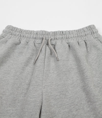 Quartersnacks Embroidered Sweatpants - Heather Grey