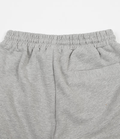 Quartersnacks Embroidered Sweatpants - Heather Grey