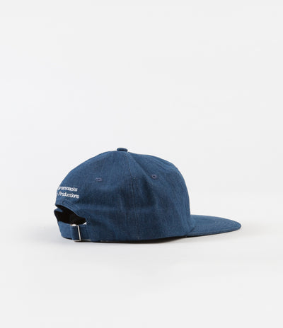 Quartersnacks Europe Cap - Dark Denim