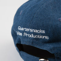 Quartersnacks Europe Cap - Dark Denim thumbnail