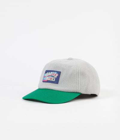 Quartersnacks Fleece Cap - Grey / Green