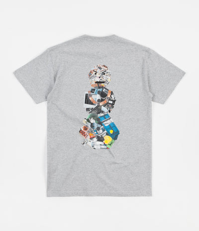 Quartersnacks Junkyard Snackman T-Shirt - Heather Grey