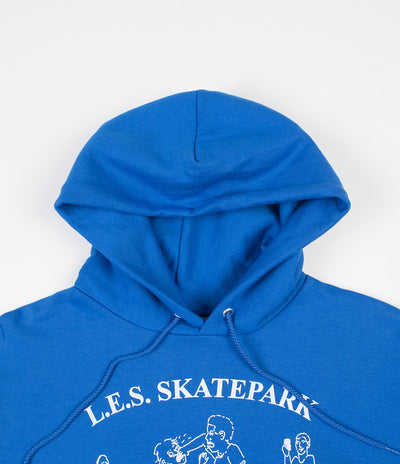 Quartersnacks Les Skatepark Champion Hoodie - Royal