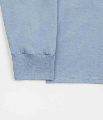 Quartersnacks Mountain Long Sleeve T-Shirt - Mountain Blue