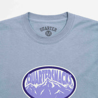 Quartersnacks Mountain Long Sleeve T-Shirt - Mountain Blue thumbnail