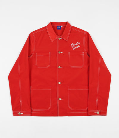 Quartersnacks Nylon Chore Jacket - Red