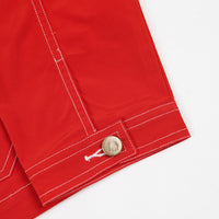 Quartersnacks Nylon Chore Jacket - Red | Flatspot