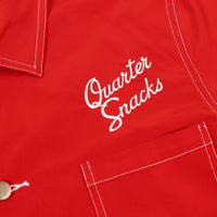 Quartersnacks Nylon Chore Jacket - Red thumbnail