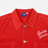 Quartersnacks Nylon Chore Jacket - Red thumbnail