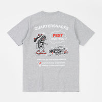 Quartersnacks Pest Control T-Shirt - Heather Grey thumbnail