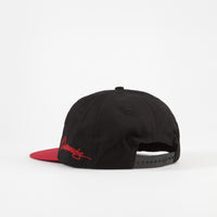 Quartersnacks Racer Cap - Black / Red thumbnail