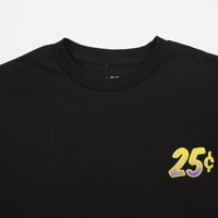 Quartersnacks Snackman Flyer Long Sleeve T-Shirt - Black thumbnail