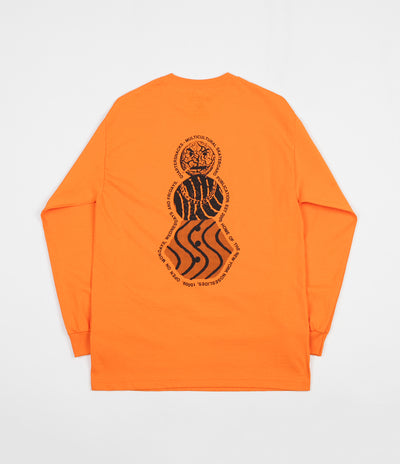 Quartersnacks Snackman Flyer Long Sleeve T-Shirt - Orange