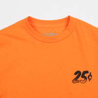 Quartersnacks Snackman Flyer Long Sleeve T-Shirt - Orange thumbnail