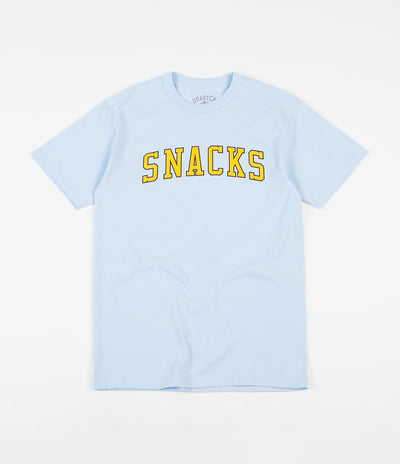 Quartersnacks Snacks Varsity T-Shirt - Baby Blue