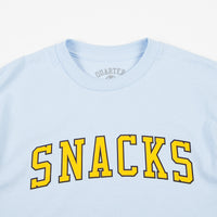 Quartersnacks Snacks Varsity T-Shirt - Baby Blue thumbnail