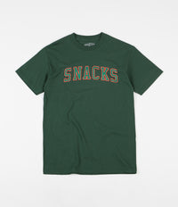 Quartersnacks Snacks Varsity T-Shirt - Forest Green