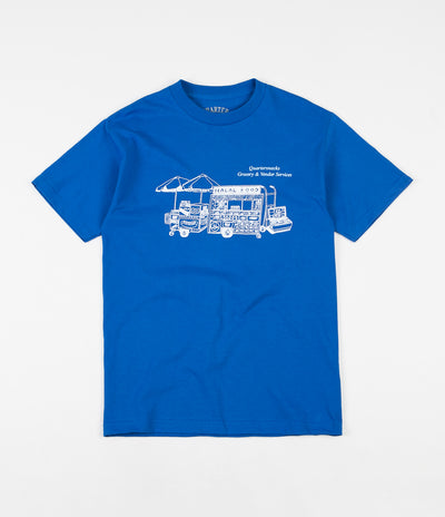 Quartersnacks Vendor Services T-Shirt - Royal