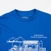 Quartersnacks Vendor Services T-Shirt - Royal thumbnail