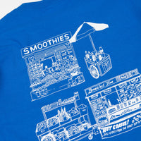 Quartersnacks Vendor Services T-Shirt - Royal thumbnail