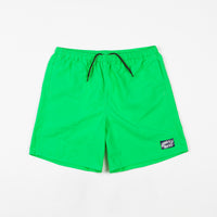 Quartersnacks Water Shorts - Neon Lime thumbnail