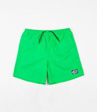 Quartersnacks Water Shorts - Neon Lime