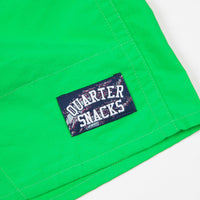 Quartersnacks Water Shorts - Neon Lime thumbnail