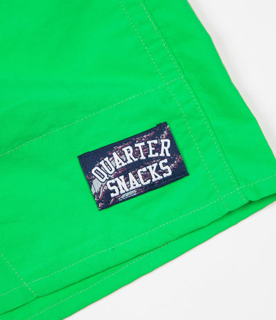 Quartersnacks Water Shorts - Neon Lime