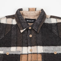 Quasi Ecco Flannel Shirt - Tan thumbnail