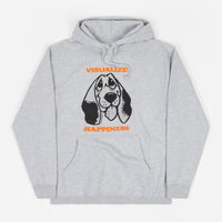 Quasi Happiness Hoodie - Heather Grey thumbnail