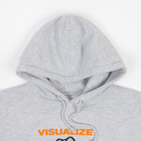 Quasi Happiness Hoodie - Heather Grey thumbnail