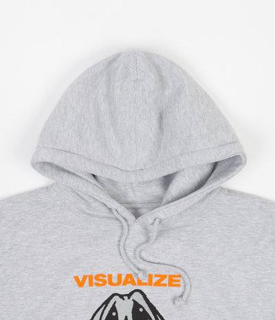 Quasi Happiness Hoodie - Heather Grey