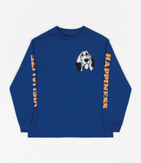 Quasi Happiness Long Sleeve T-Shirt - Royal