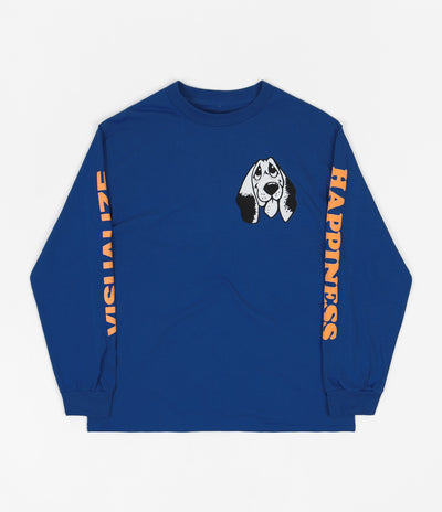 Quasi Happiness Long Sleeve T-Shirt - Royal