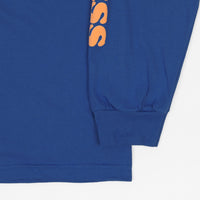 Quasi Happiness Long Sleeve T-Shirt - Royal thumbnail