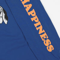 Quasi Happiness Long Sleeve T-Shirt - Royal thumbnail