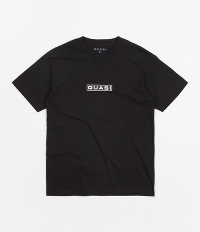 Quasi Mini Bar Logo T-Shirt - Black