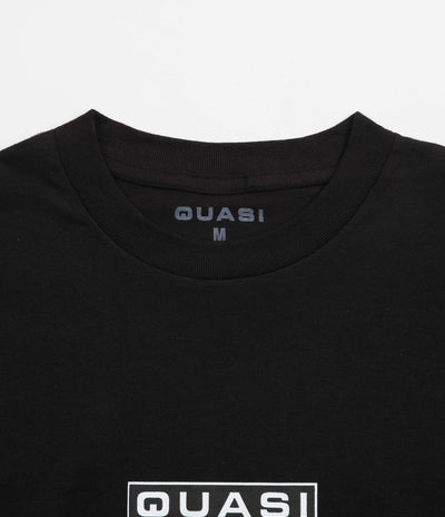 Quasi Mini Bar Logo T-Shirt - Black