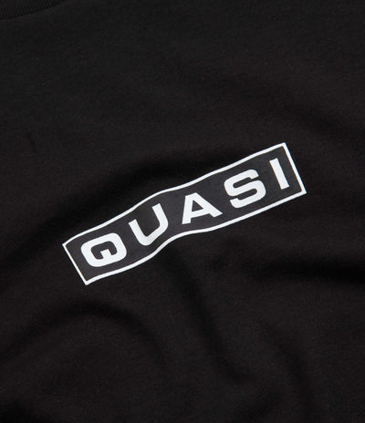 Quasi Mini Bar Logo T-Shirt - Black