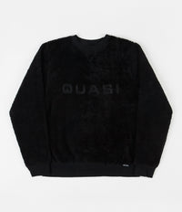 Quasi Mo Crewneck Sweatshirt - Black